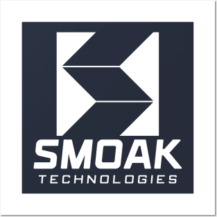 Smoak Technologies - Star City 2046 - White Posters and Art